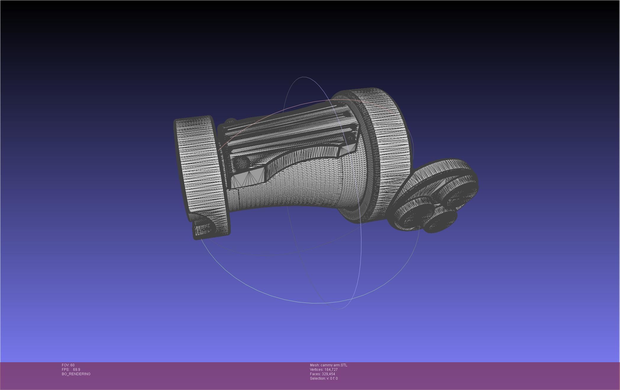 Street Fighter Cammy Gauntlet And Glove Back 3D print model_57