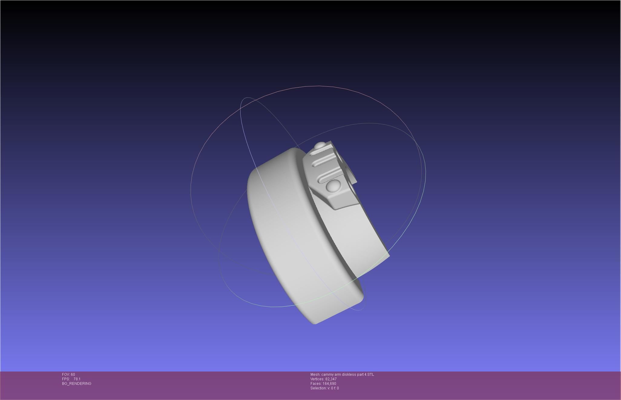 Street Fighter Cammy Gauntlet And Glove Back 3D print model_109