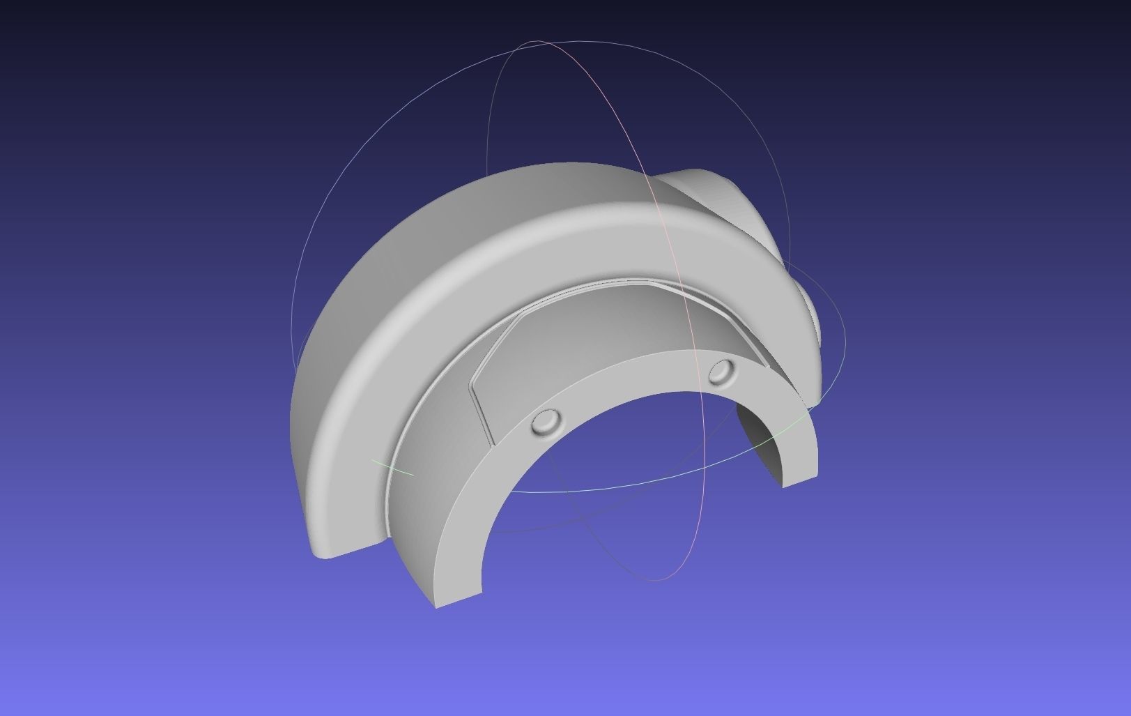 Street Fighter Cammy Gauntlet And Glove Back 3D print model_23