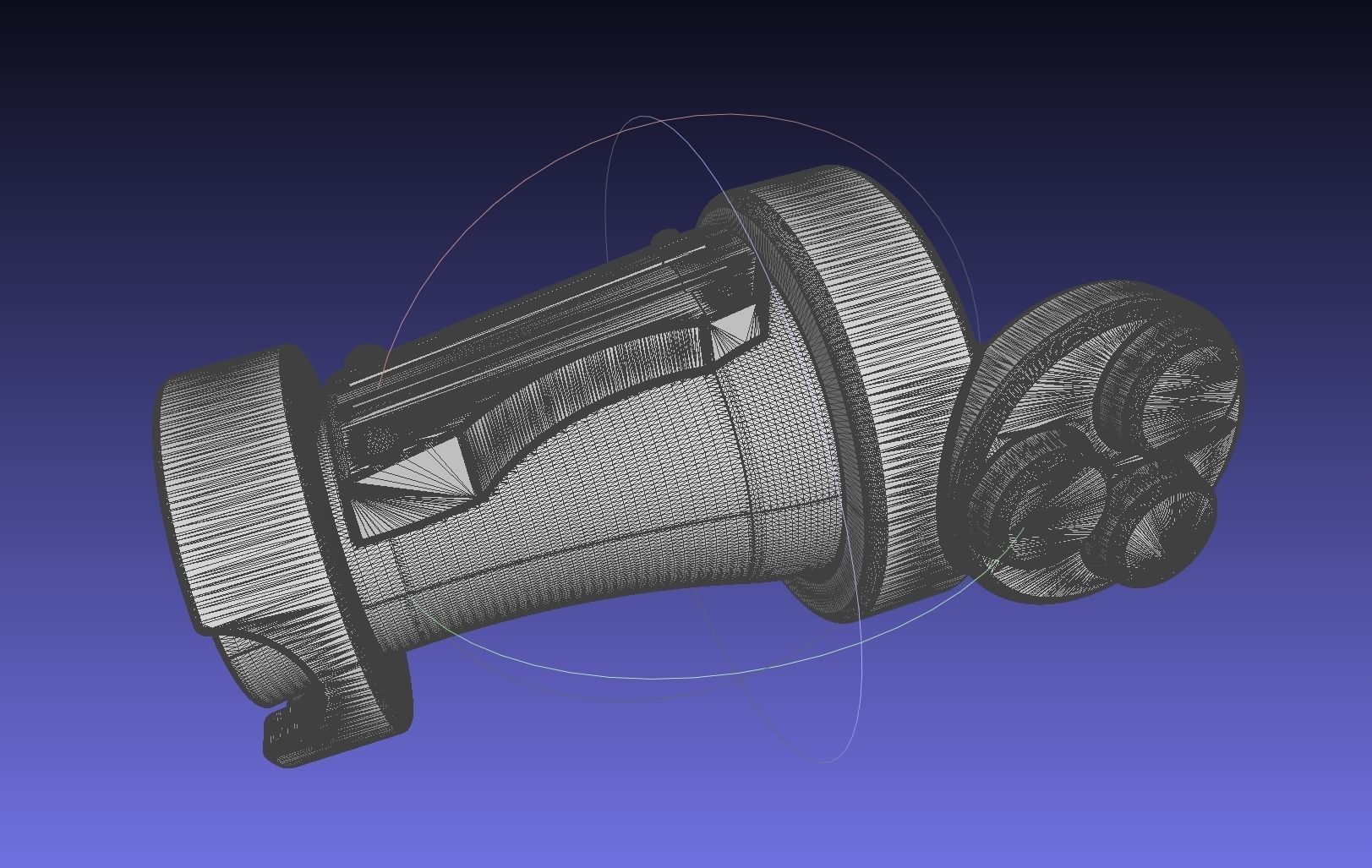 Street Fighter Cammy Gauntlet And Glove Back 3D print model_25