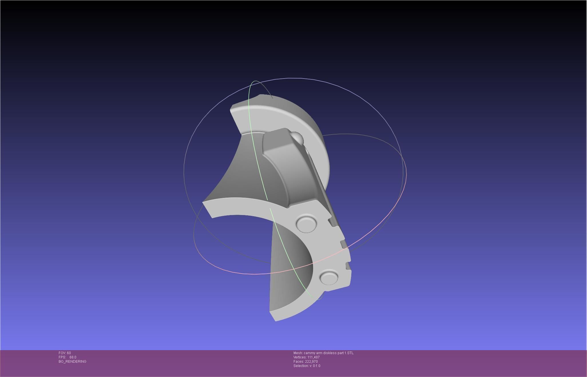 Street Fighter Cammy Gauntlet And Glove Back 3D print model_93