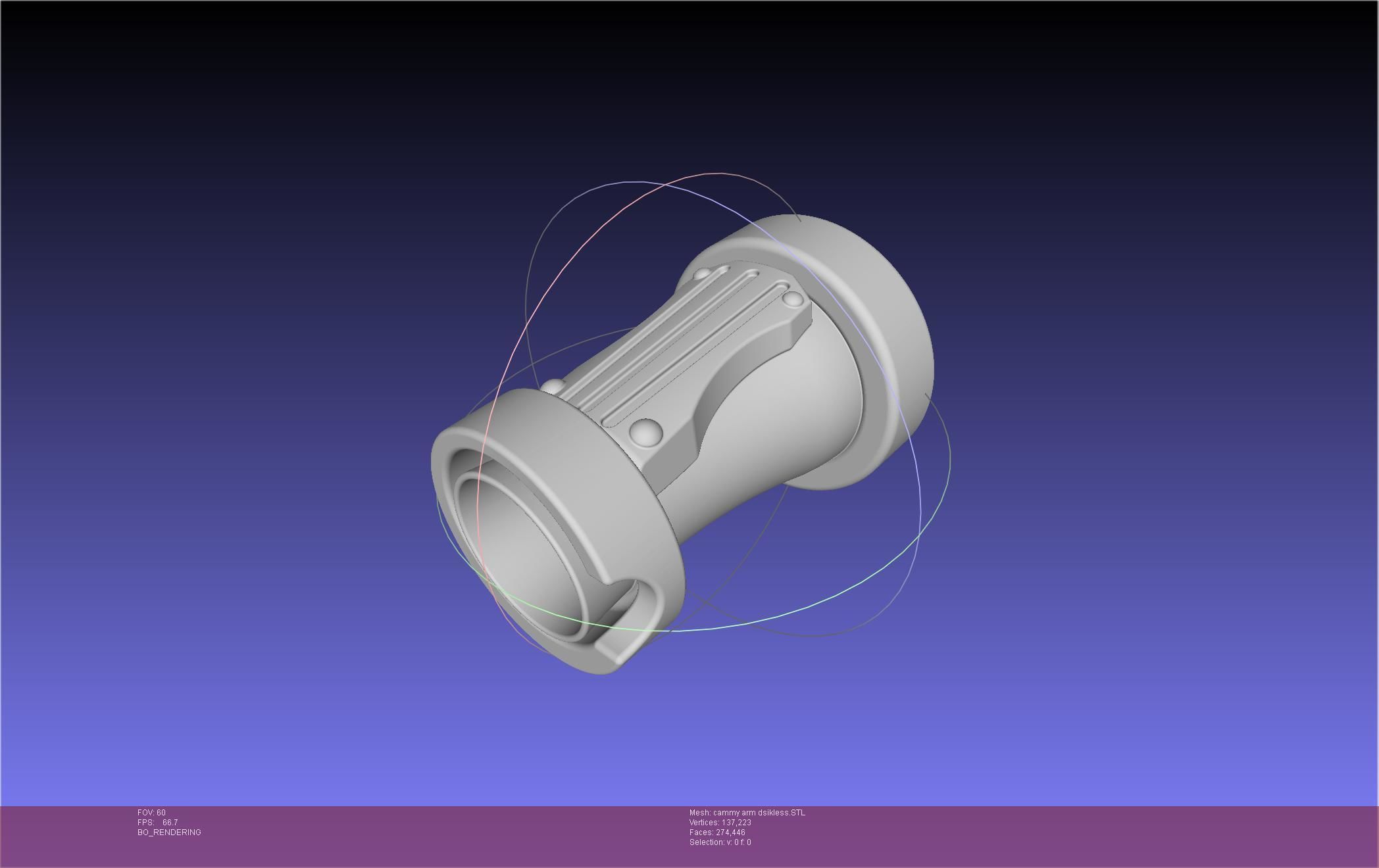 Street Fighter Cammy Gauntlet And Glove Back 3D print model_71