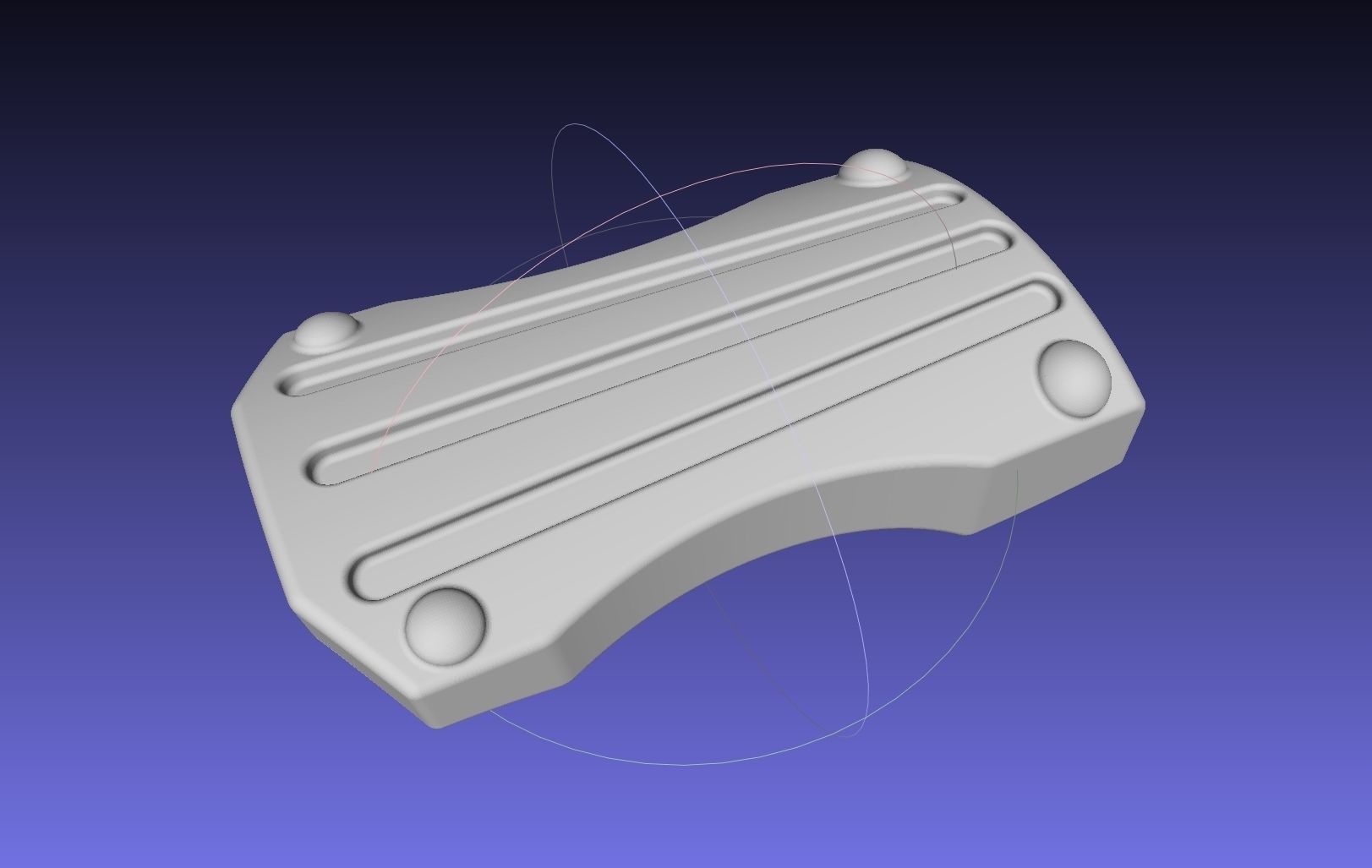 Street Fighter Cammy Gauntlet And Glove Back 3D print model_10