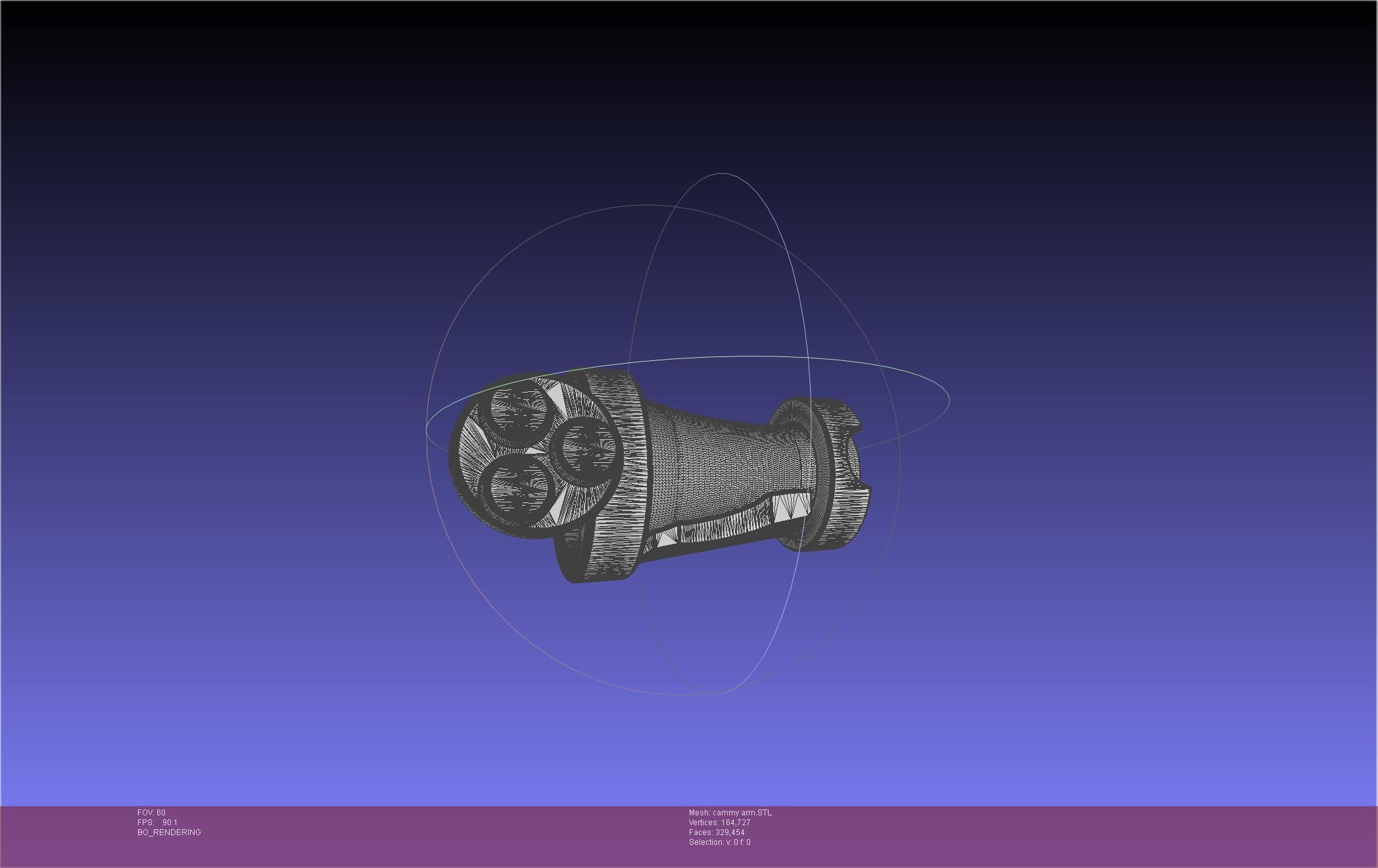 Street Fighter Cammy Gauntlet And Glove Back 3D print model_54