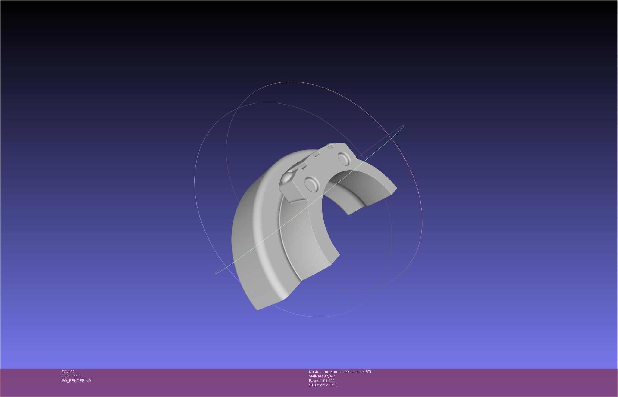 Street Fighter Cammy Gauntlet And Glove Back 3D print model_116