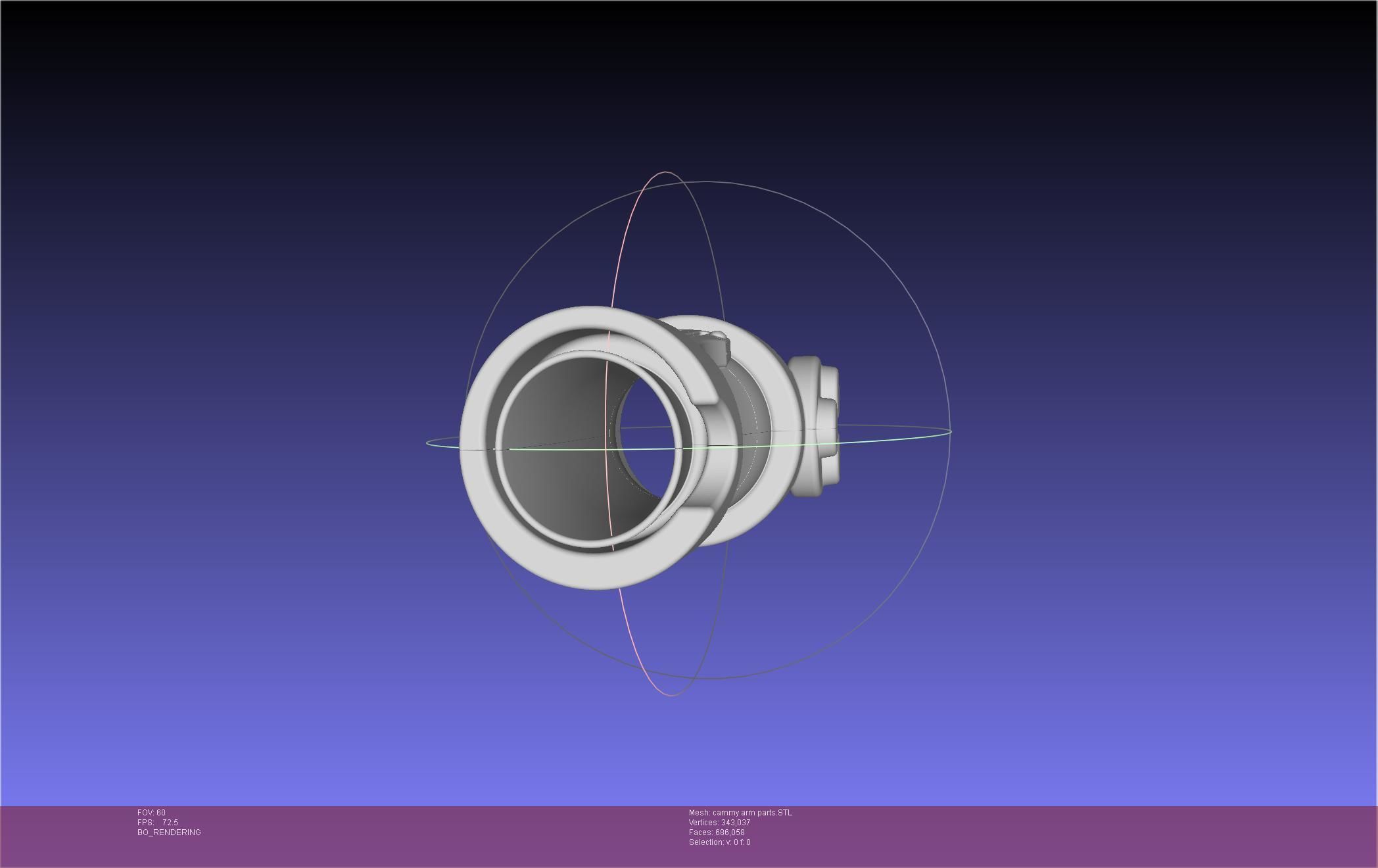 Street Fighter Cammy Gauntlet And Glove Back 3D print model_73