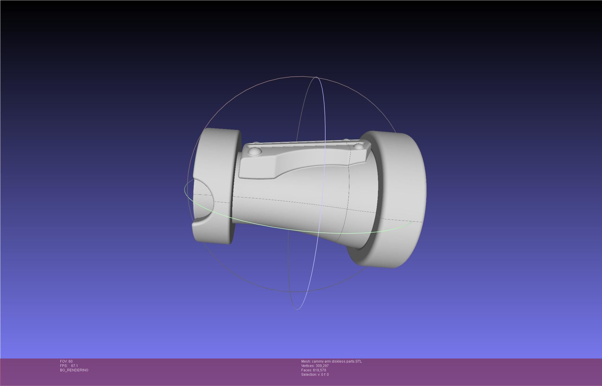 Street Fighter Cammy Gauntlet And Glove Back 3D print model_83