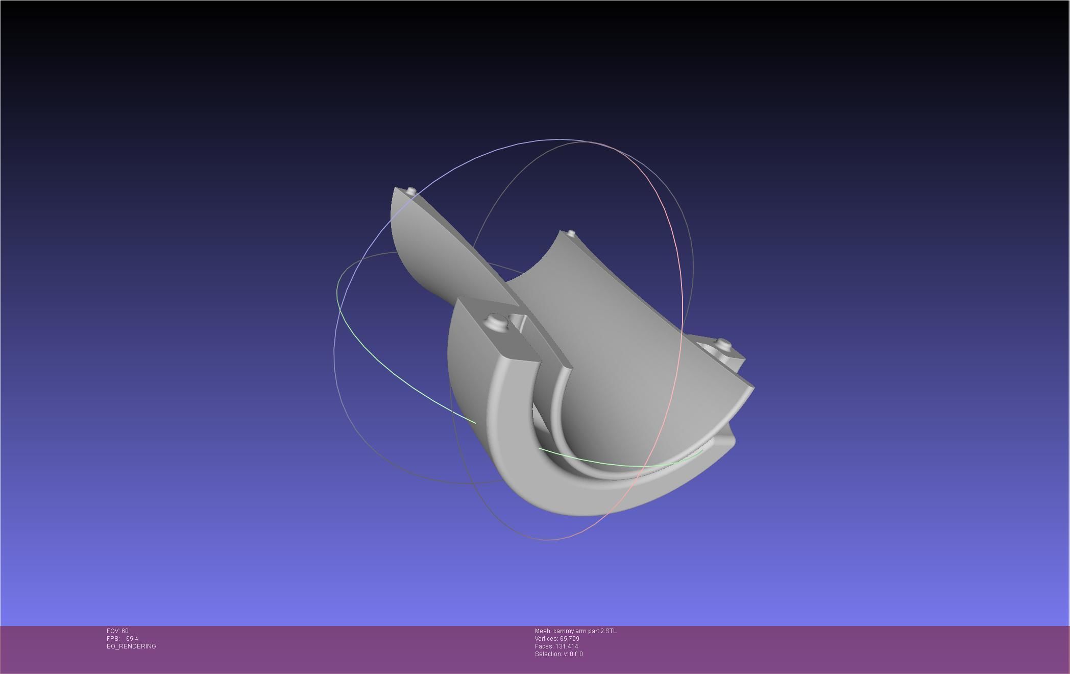 Street Fighter Cammy Gauntlet And Glove Back 3D print model_119