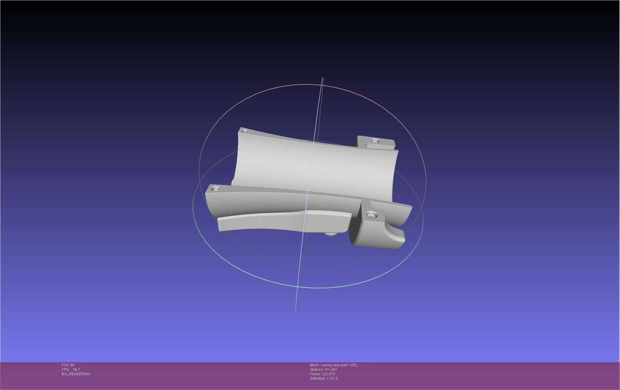 Street Fighter Cammy Gauntlet And Glove Back 3D print model_112