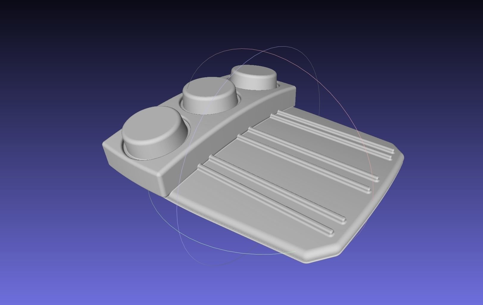 Street Fighter Cammy Gauntlet And Glove Back 3D print model_1