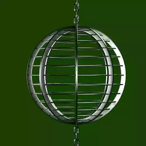 Metal Cage Free low-poly 3D model