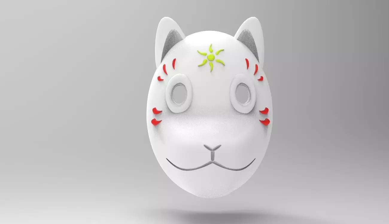 Anime MASK Free 3D print model_0
