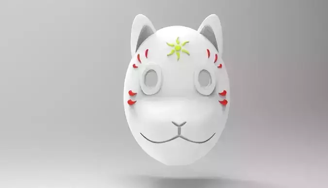 Anime MASK Free 3D print model