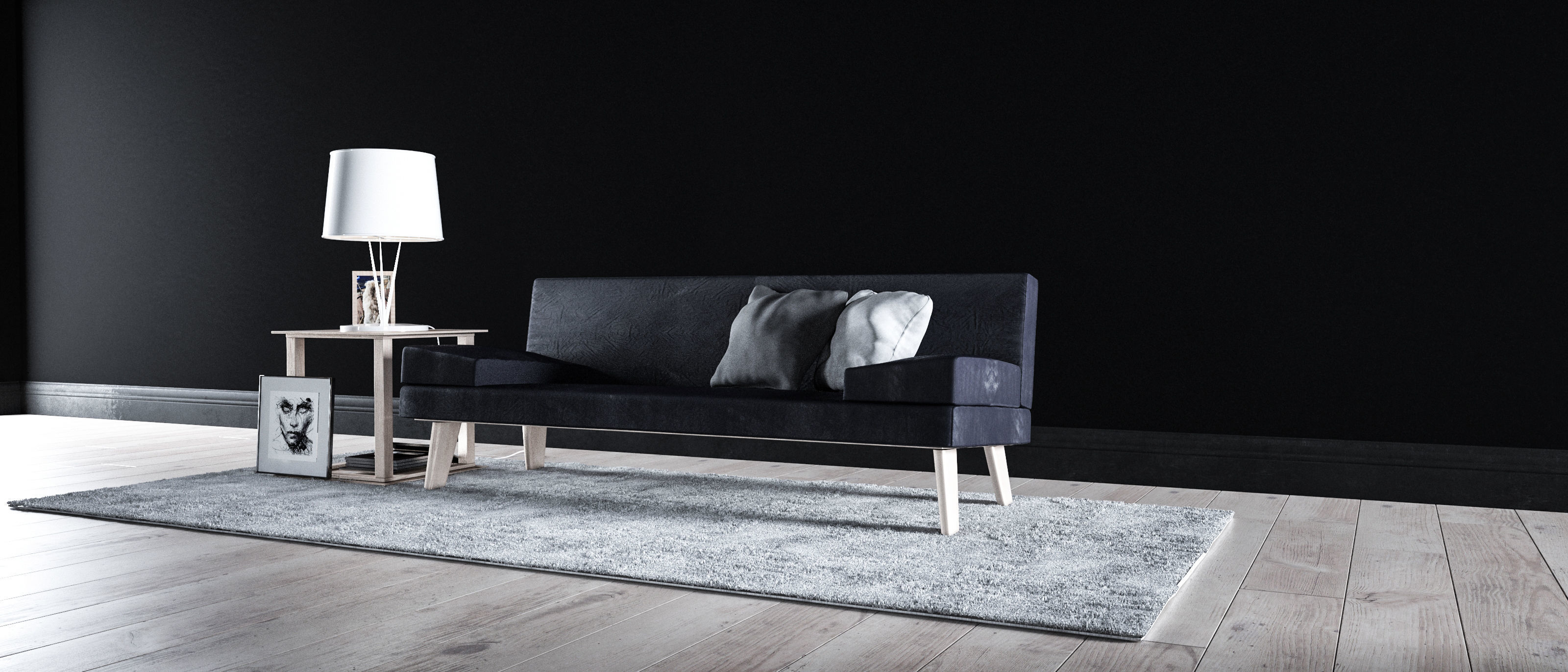 Sofa sets - Interior Furniture 3D Model Collection_21