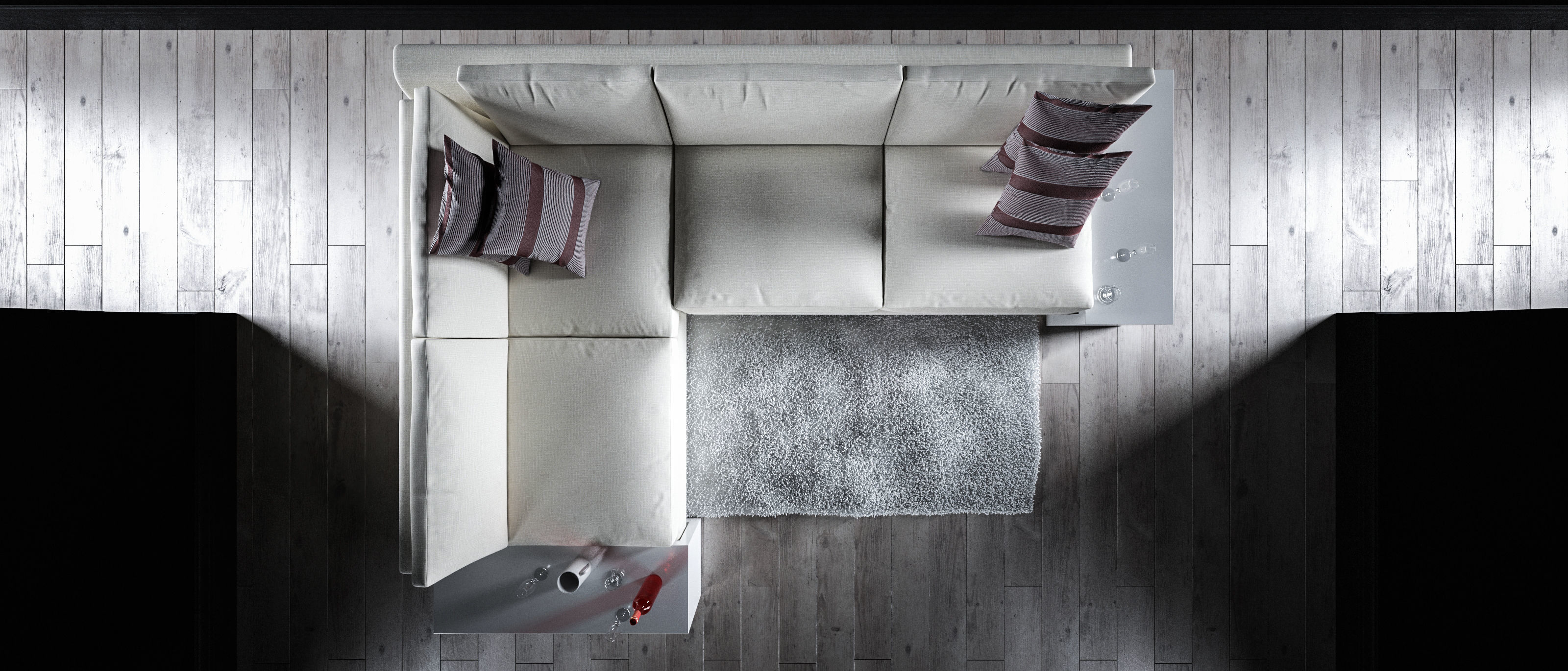 Sofa sets - Interior Furniture 3D Model Collection_18