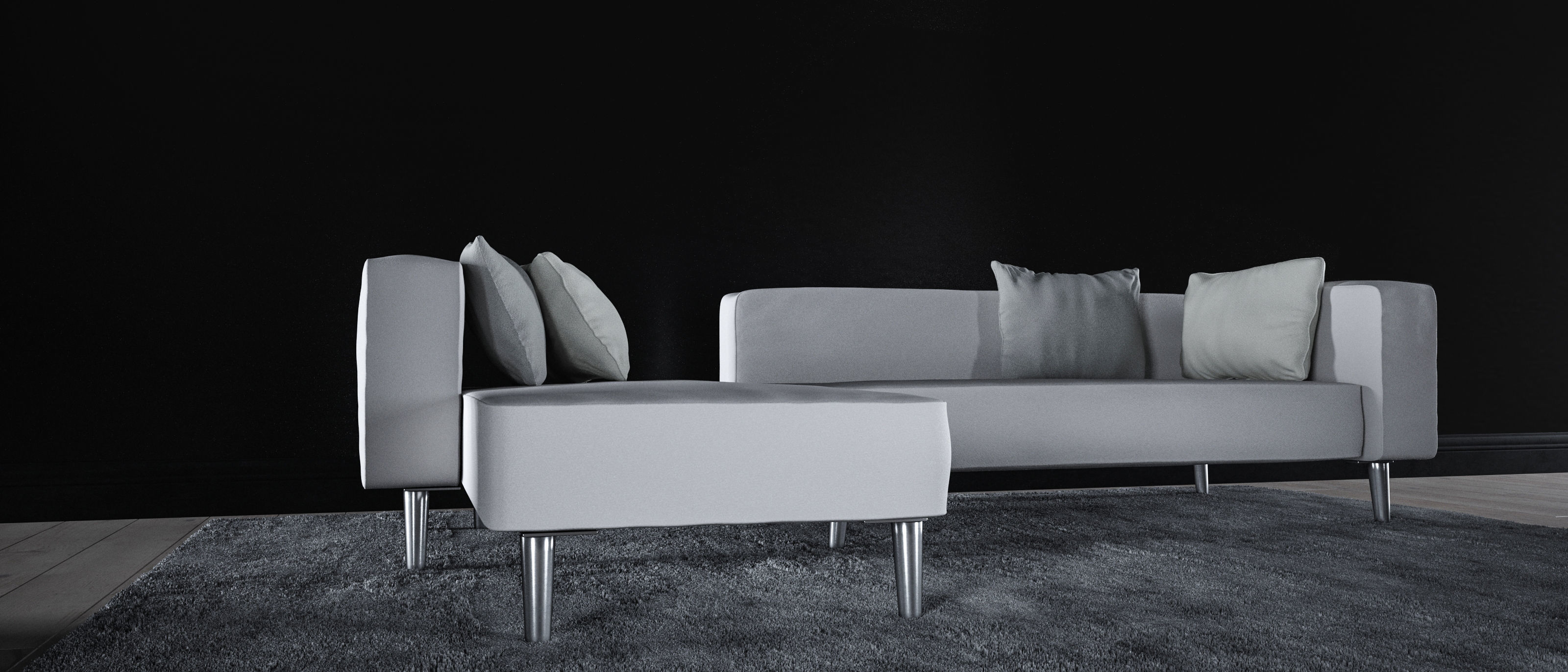 Sofa sets - Interior Furniture 3D Model Collection_2