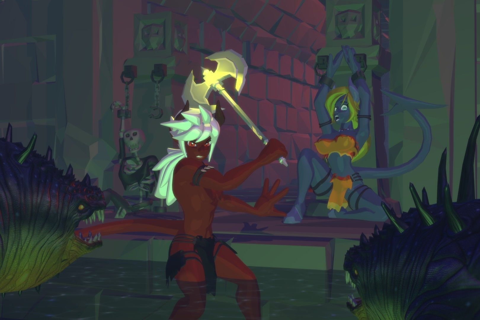 Acheron Devilish Clean Low-poly 3D model_6