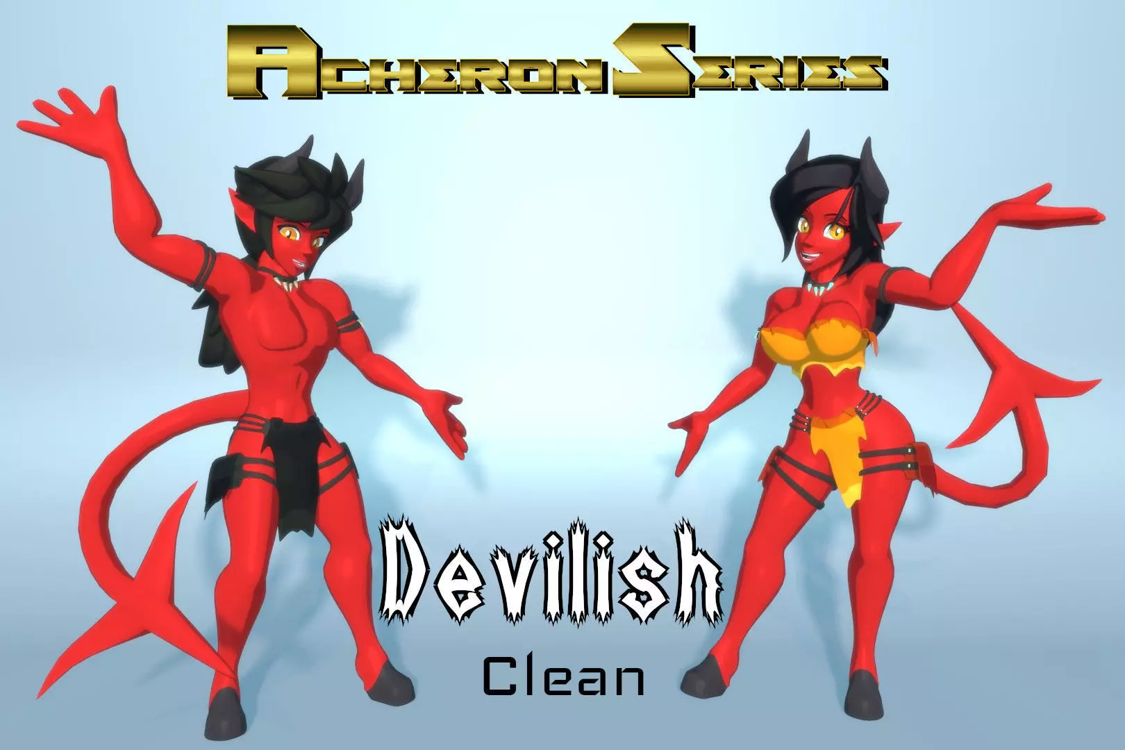 Acheron Devilish Clean Low-poly 3D model_0