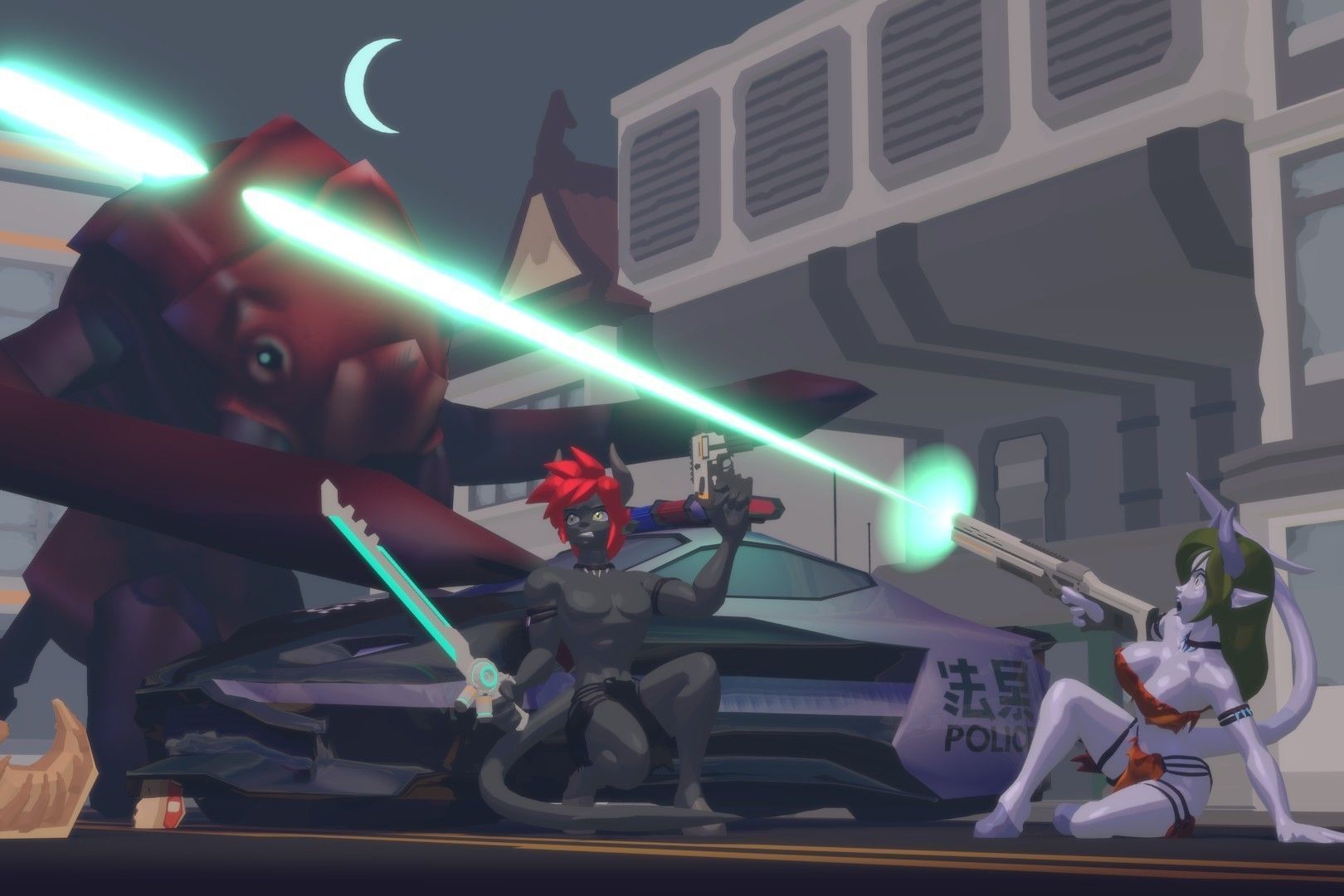 Acheron Devilish Clean Low-poly 3D model_4