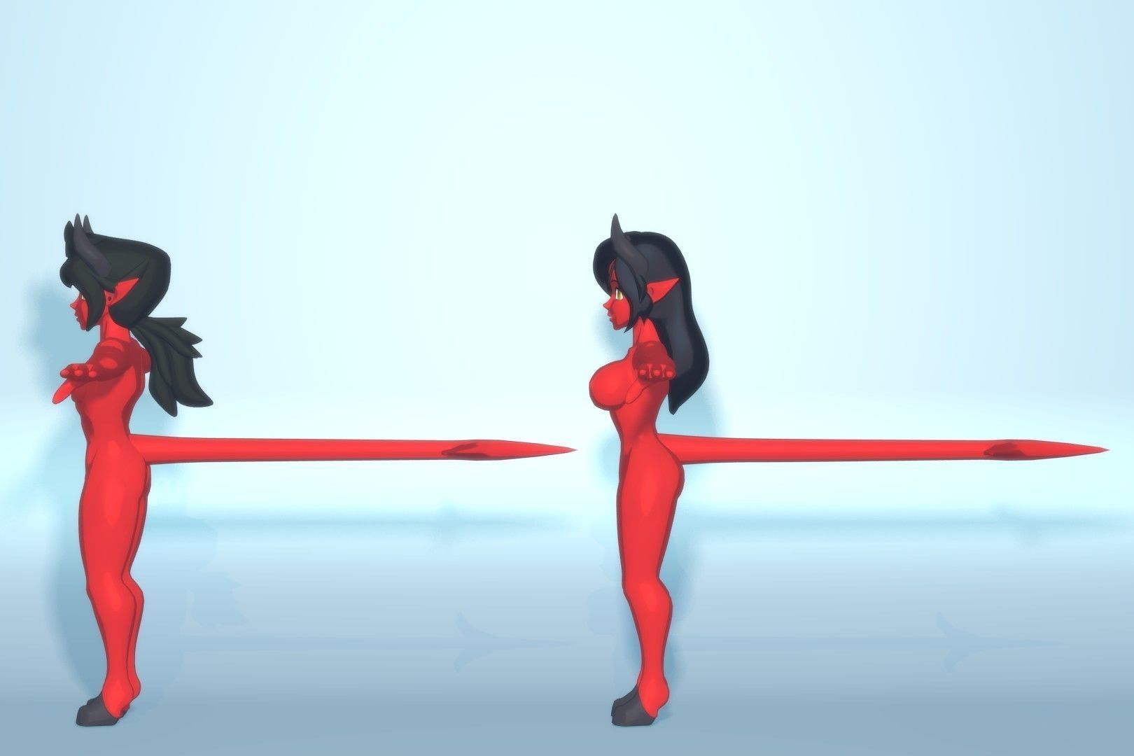 Acheron Devilish Clean Low-poly 3D model_12