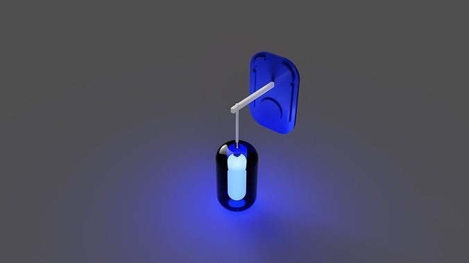 Wall lamp Free 3D model