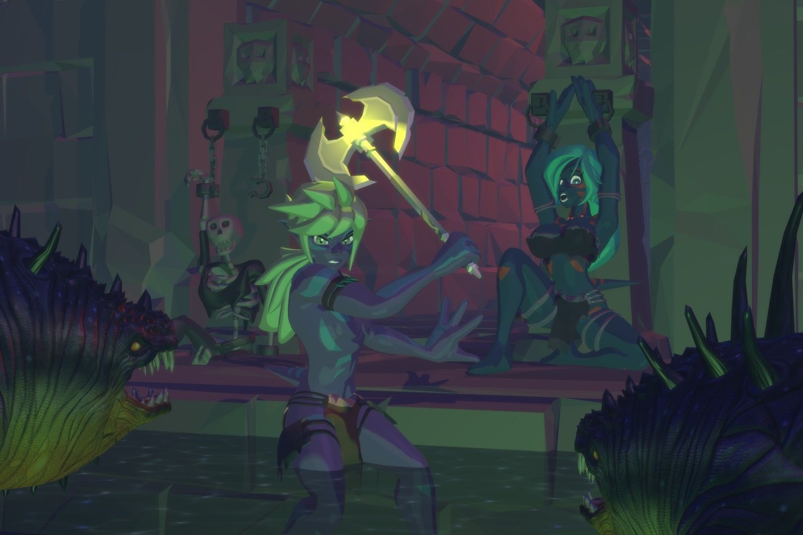 Acheron Goblin Clean Low-poly 3D model_6