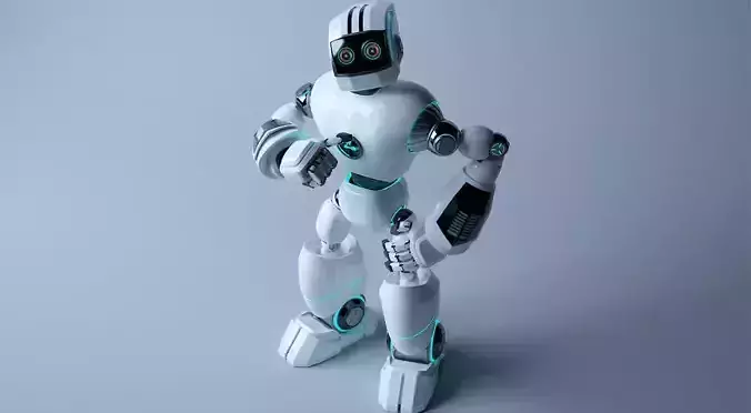 Space Robot 2 3D model
