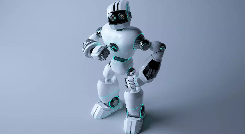 Space Robot 2 3D model_0