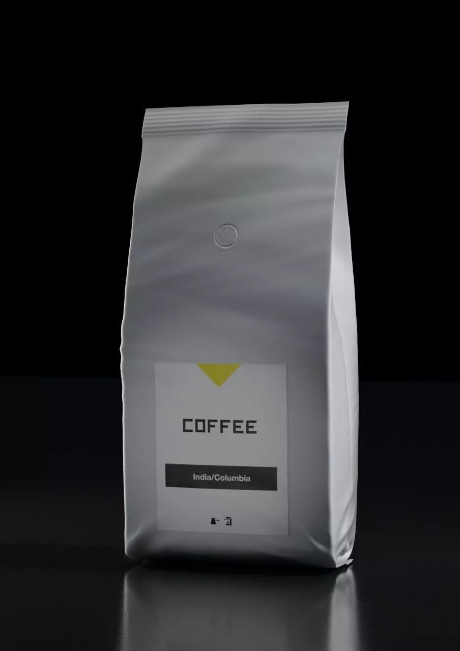 Coffee bag big pack 3D model