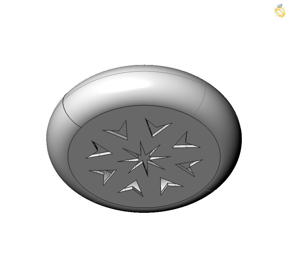 Taurus pendant 001 3d model 3D print model_11