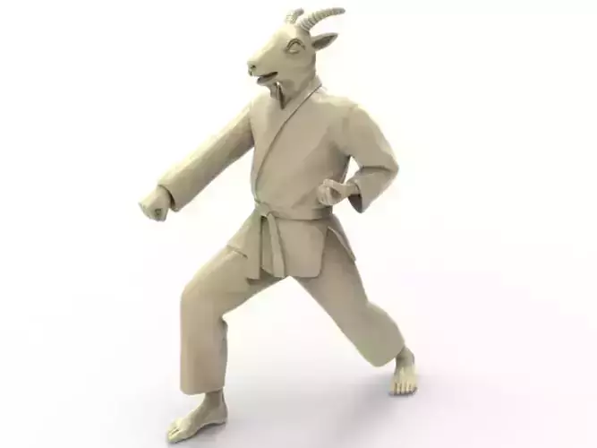 Goat Zenkutsu Dachi Stance