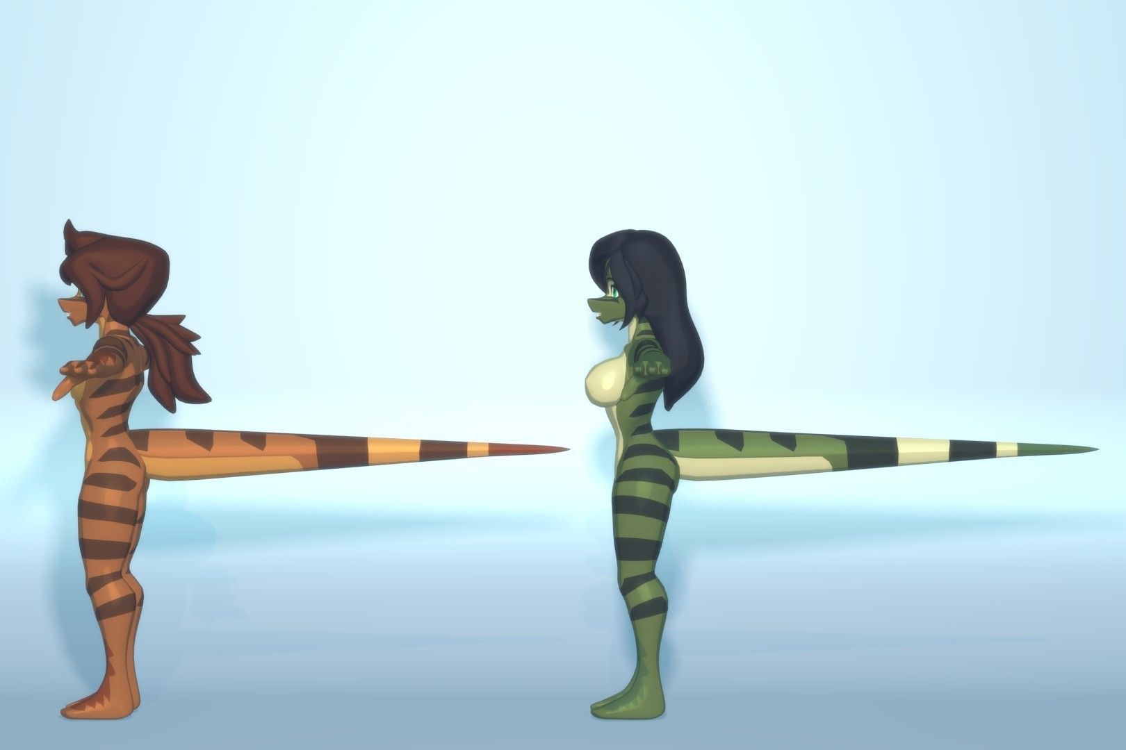 Acheron Lizardian Clean Low-poly 3D model_12