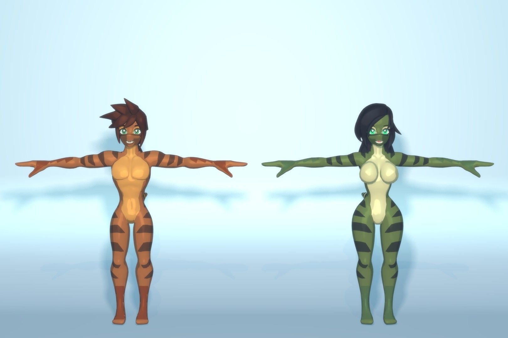 Acheron Lizardian Clean Low-poly 3D model_10