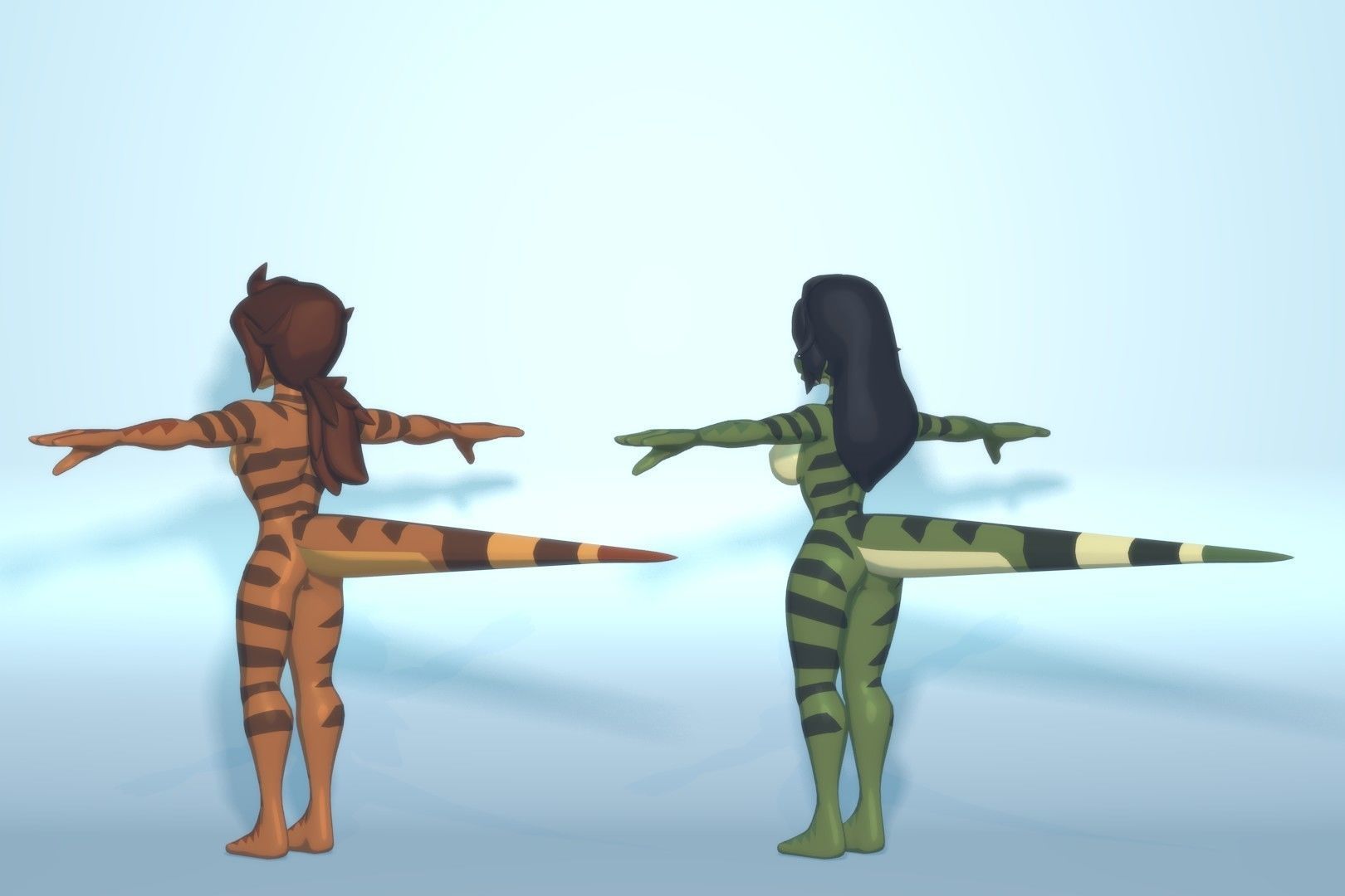 Acheron Lizardian Clean Low-poly 3D model_13