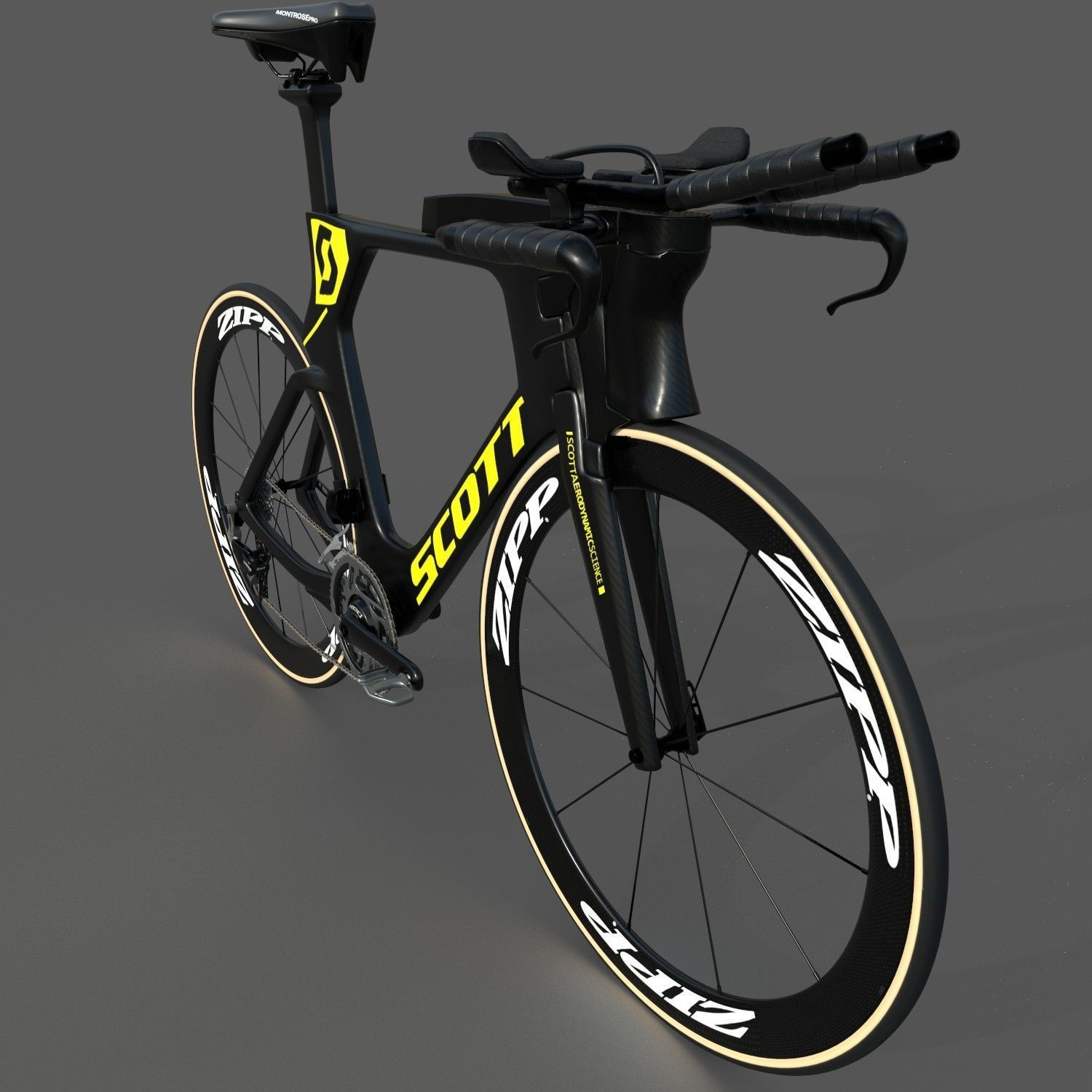 Scott Plasma S time-trial bike 3D model_7