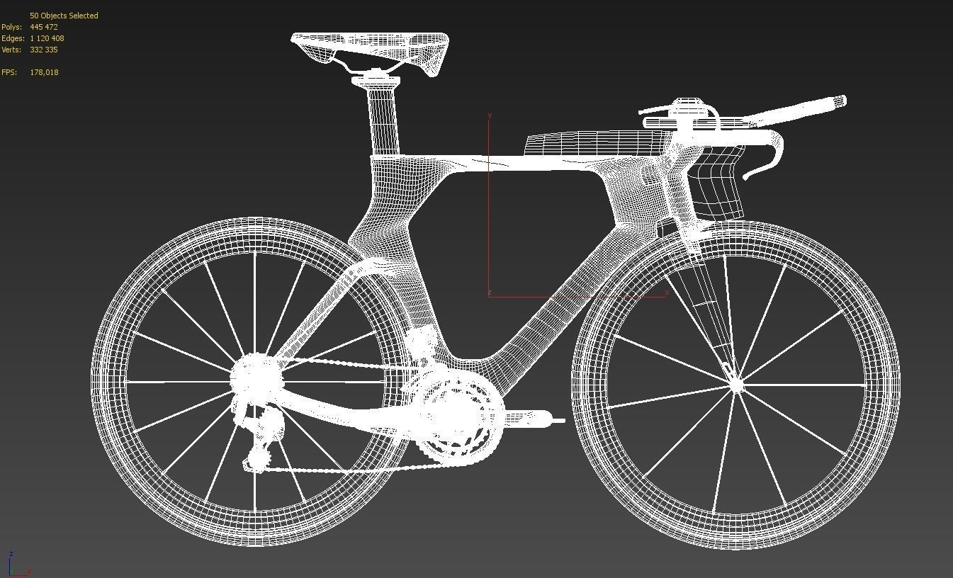 Scott Plasma S time-trial bike 3D model_12
