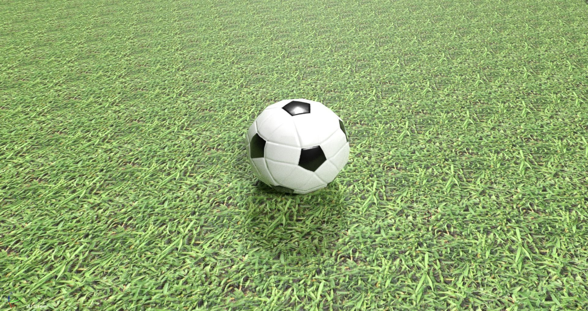 Soccer Ball PBR Low-Poly Low-poly 3D model_2