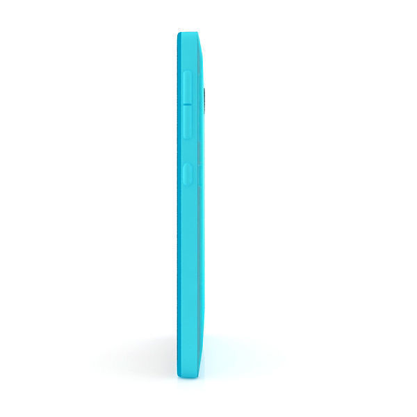 Nokia X Blue 3D model_6