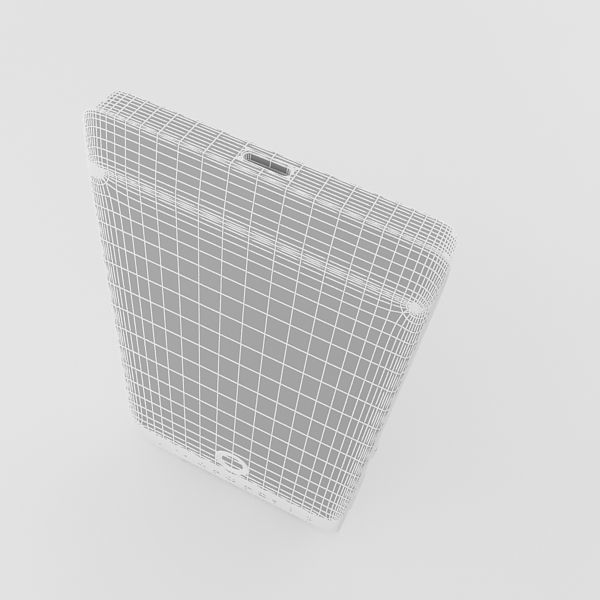 Nokia X Blue 3D model_15