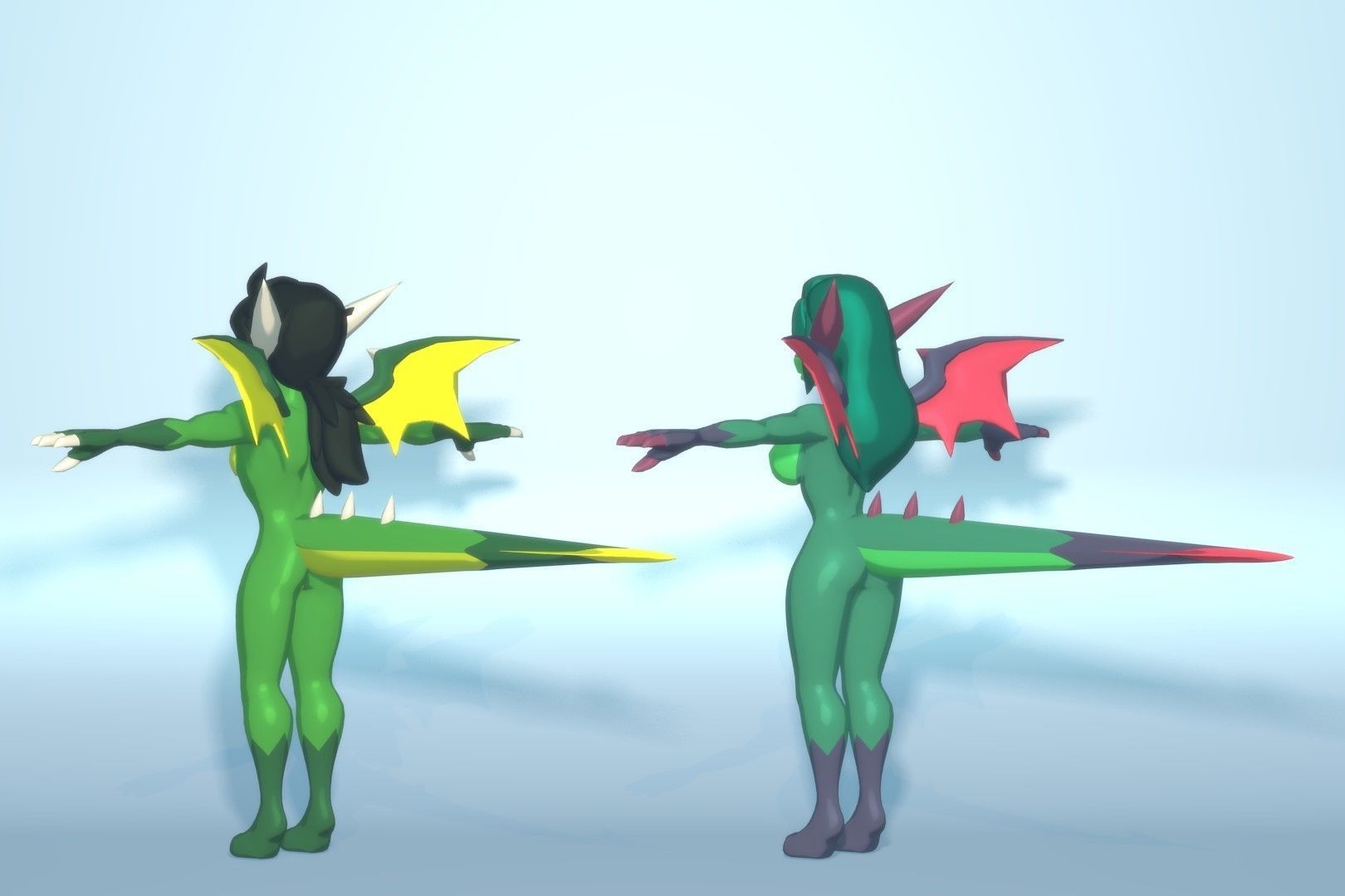 Acheron Drake Clean Low-poly 3D model_13