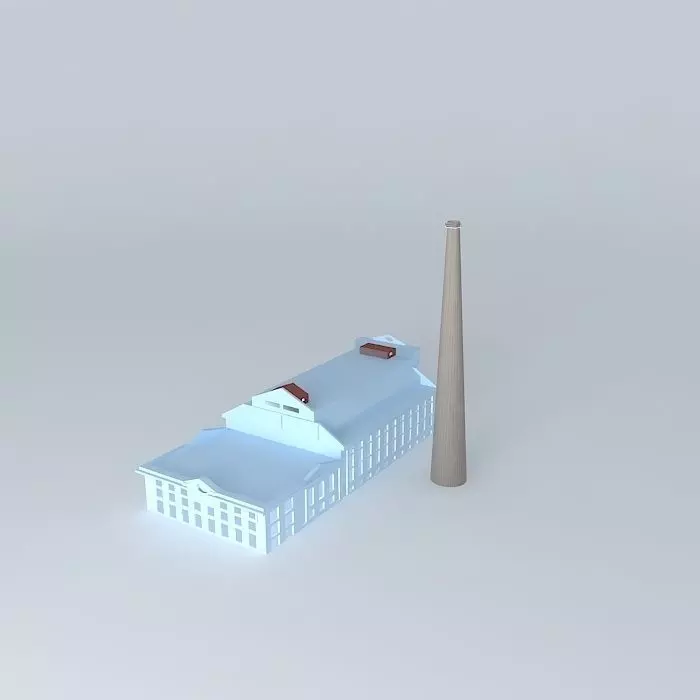 Usina do gasometro Free 3D model