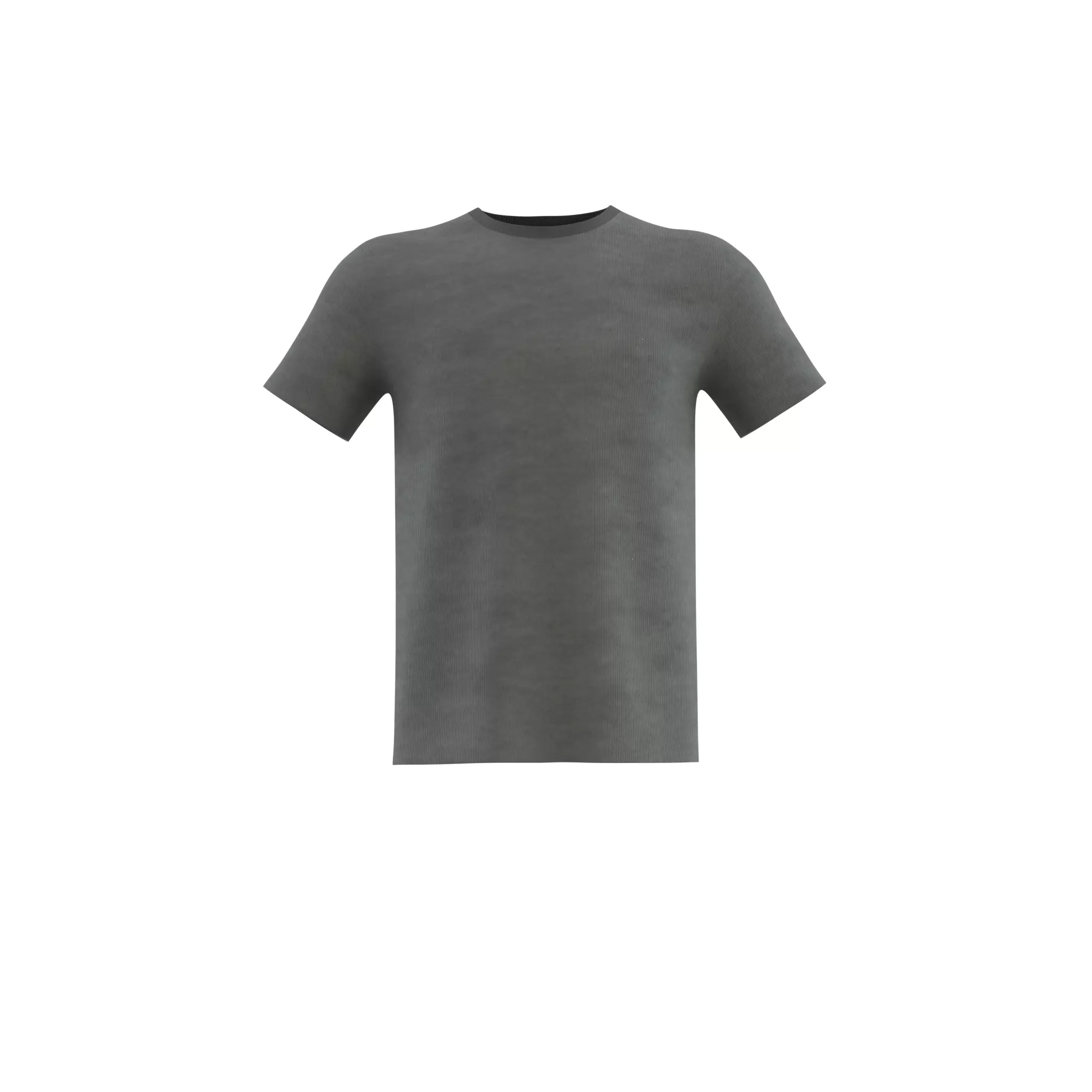 roundneck short sleeve t-shirt 3D model