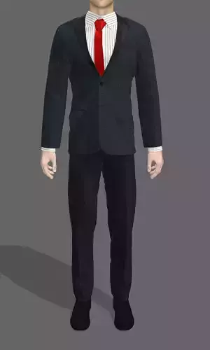 Men Suit 3D model