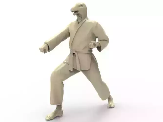 Snake Zenkutsu Dachi Stance
