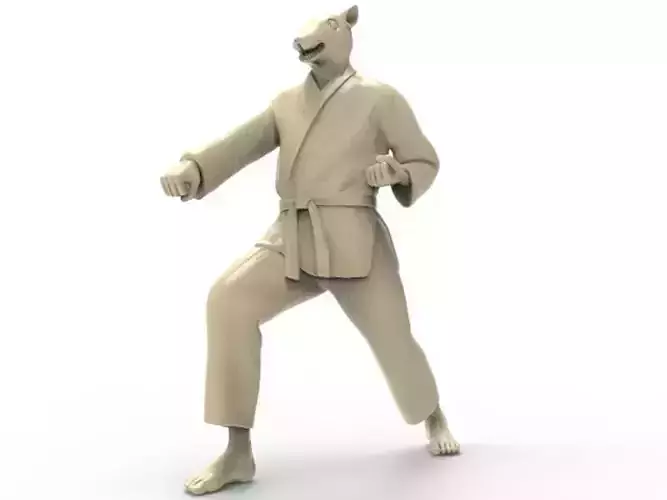 Rat Zenkutsu Dachi Stance