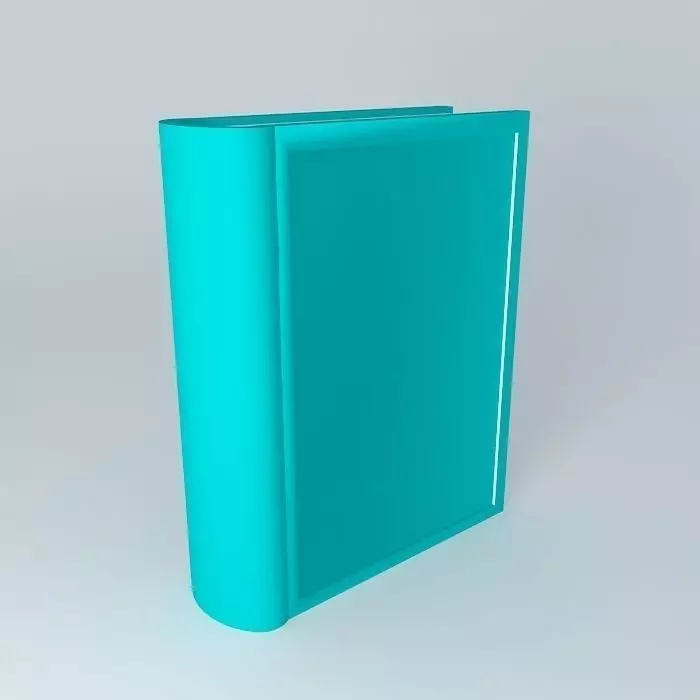 turquoise book Free 3D model