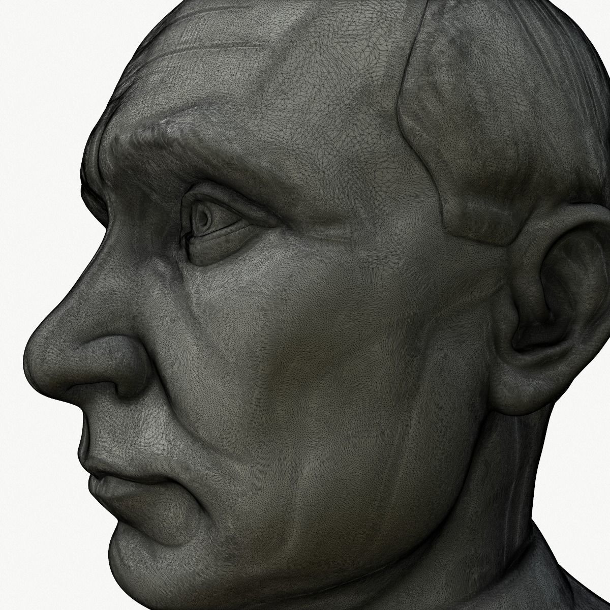 3D Vladimir Putin Bust Ready To Print 3D print model_15