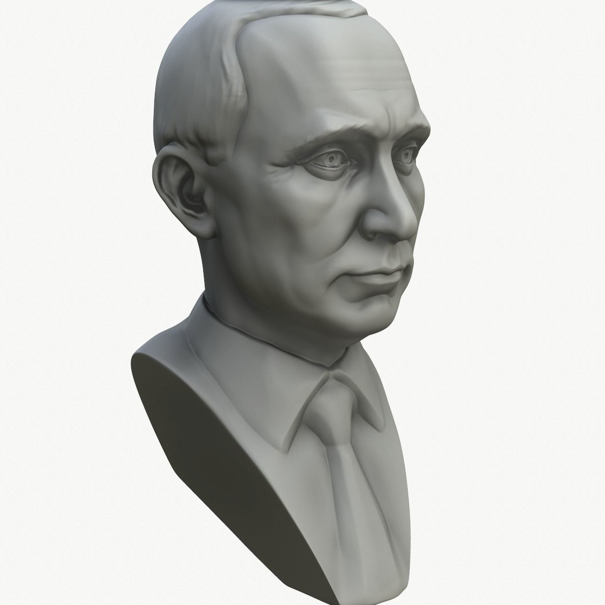 3D Vladimir Putin Bust Ready To Print 3D print model_4