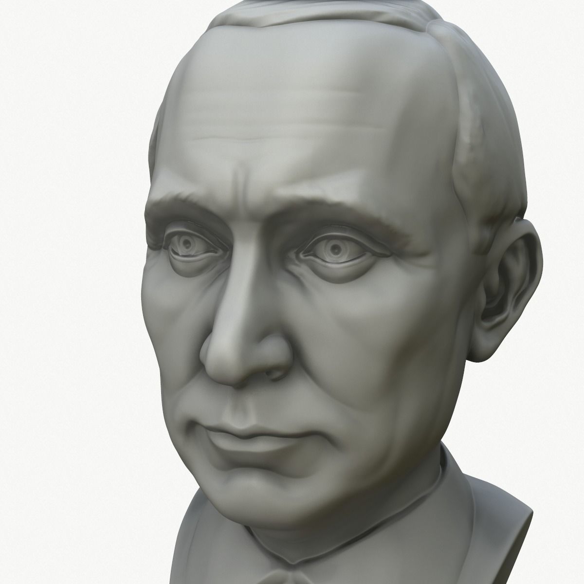 3D Vladimir Putin Bust Ready To Print 3D print model_11