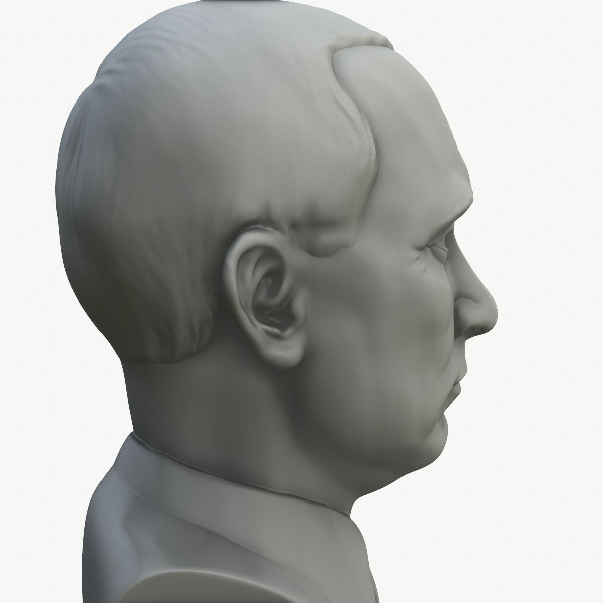 3D Vladimir Putin Bust Ready To Print 3D print model_13